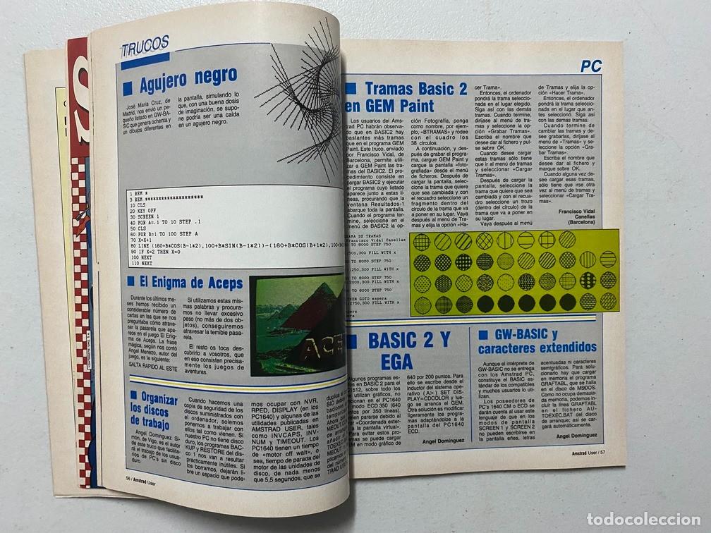 Videojuegos y consolas: AMSTRAD USER N&ordm; 36 - REVISTA DE HARDWARE - SOFTWARE AMSTRAD PC PCW CPC - Foto 11