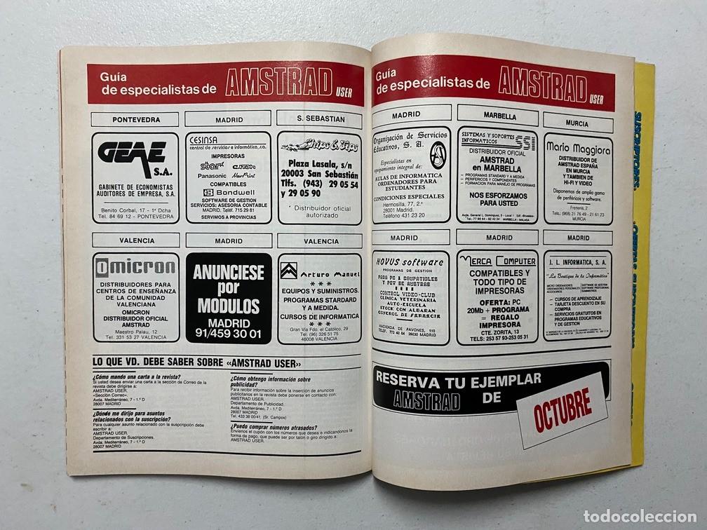 Videojuegos y consolas: AMSTRAD USER N&ordm; 36 - REVISTA DE HARDWARE - SOFTWARE AMSTRAD PC PCW CPC - Foto 19