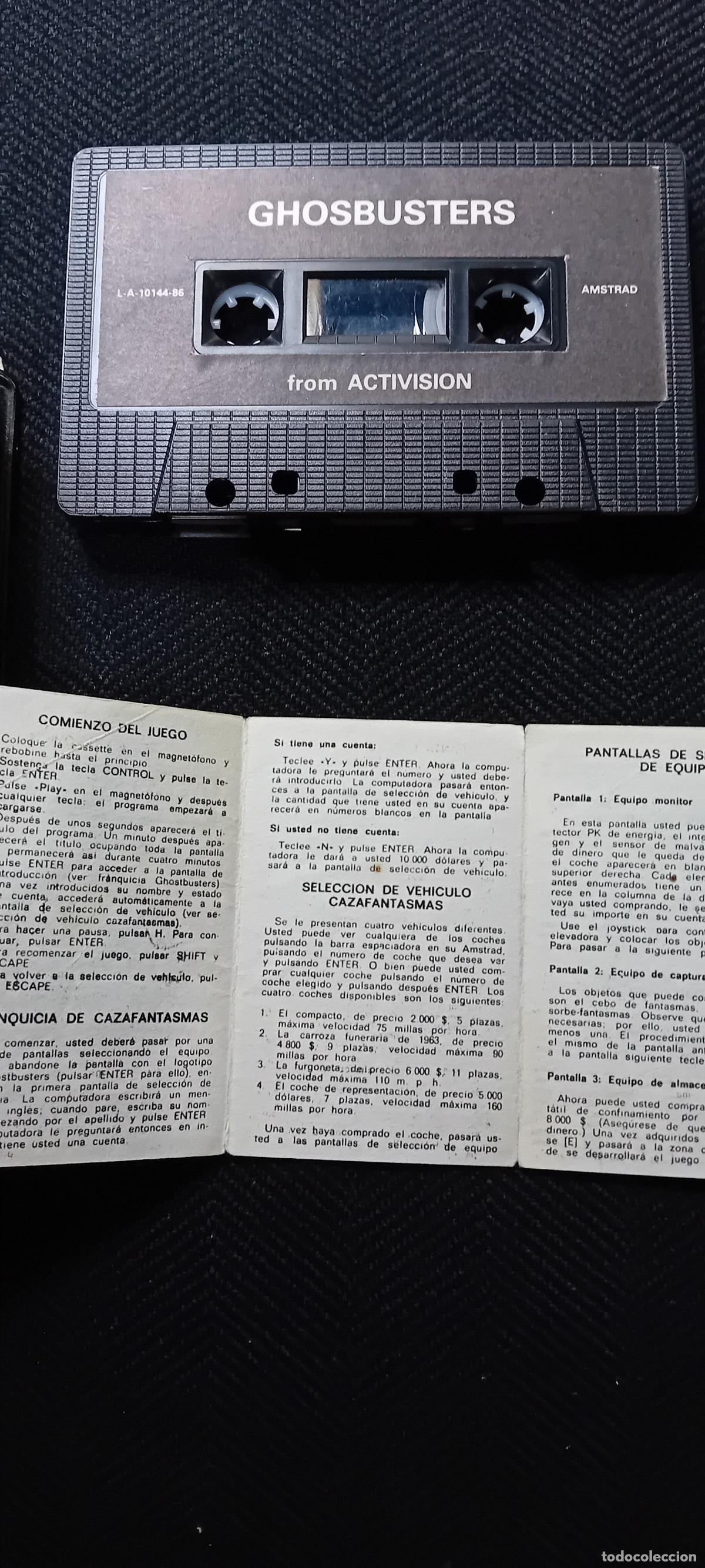 Videojuegos y consolas: JUEGO GHOSBUSTERS AMSTRAD - Foto 6