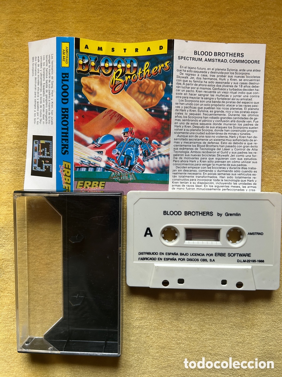 Videojuegos y consolas: Pack Amstrad Gremlin Skate/Blood - Foto 4
