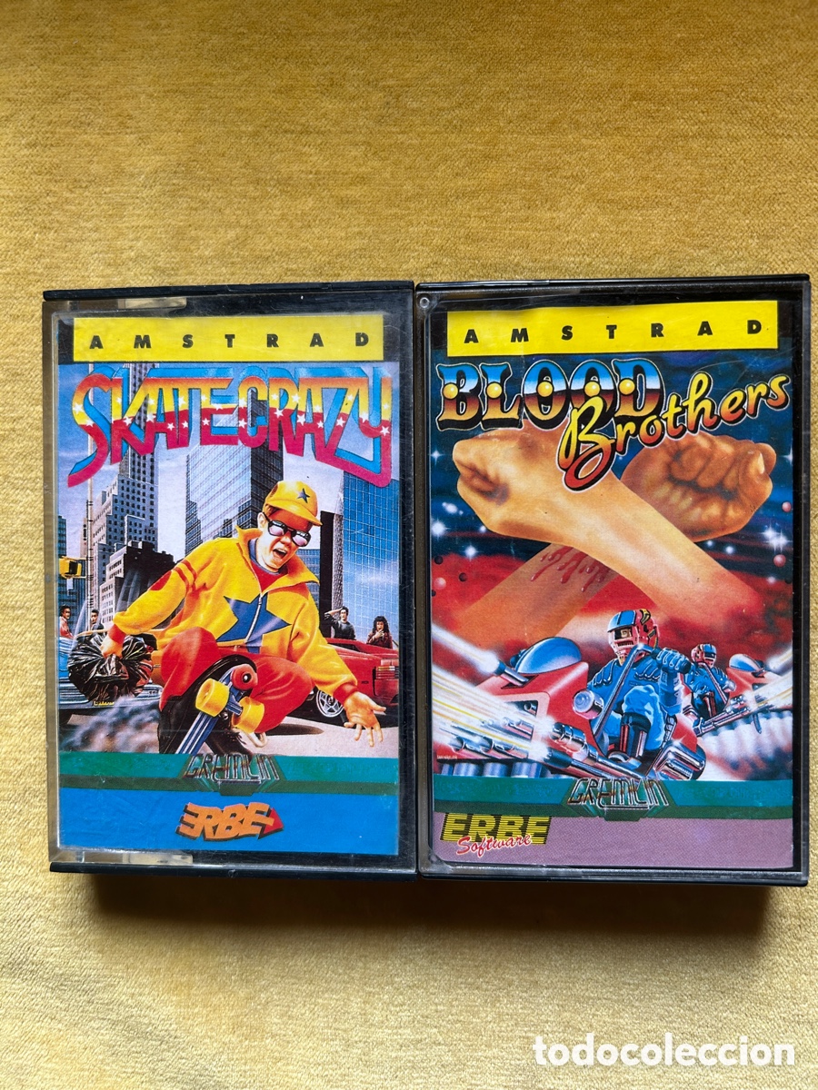 Videojuegos y consolas: Pack Amstrad Gremlin Skate/Blood - Foto 1