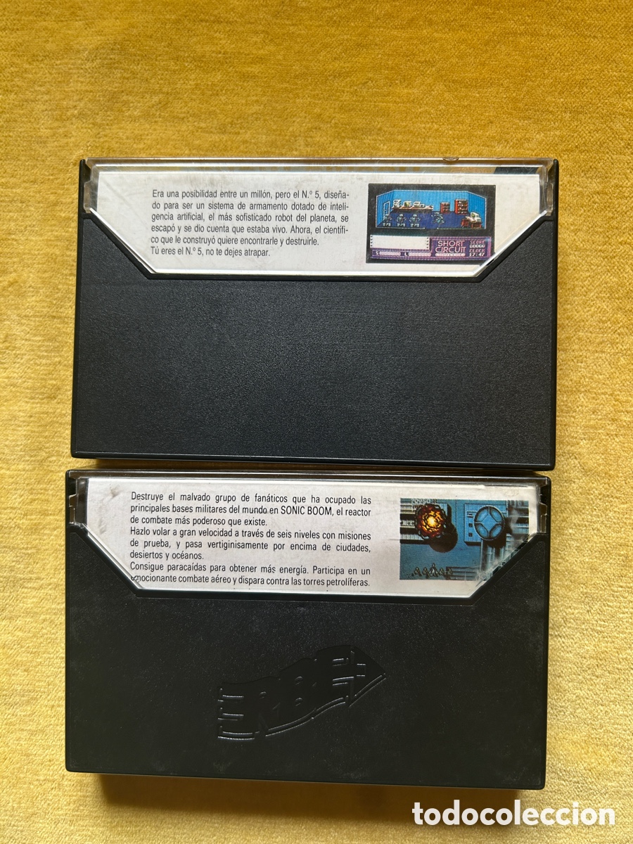 Videojuegos y consolas: Pack Amstrad Cortocircuito/Sonic Boom - Foto 2