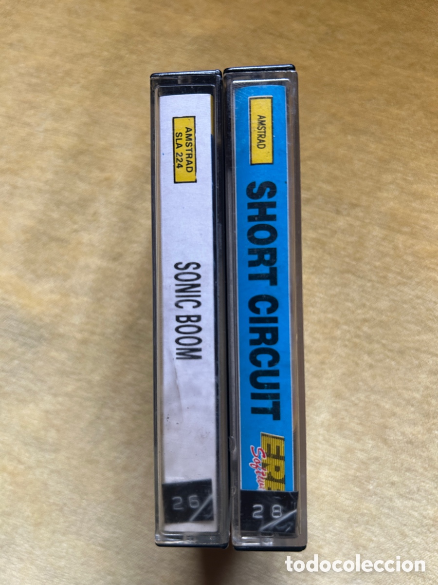 Videojuegos y consolas: Pack Amstrad Cortocircuito/Sonic Boom - Foto 3
