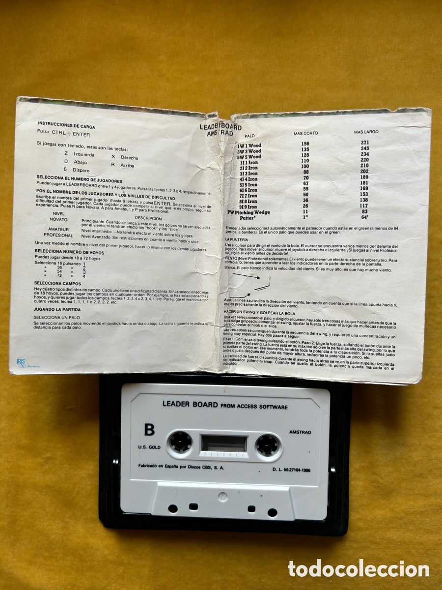 Videojuegos y consolas: Pack Amstrad Leader Board/Daley Thompson&rsquo;s - Foto 5