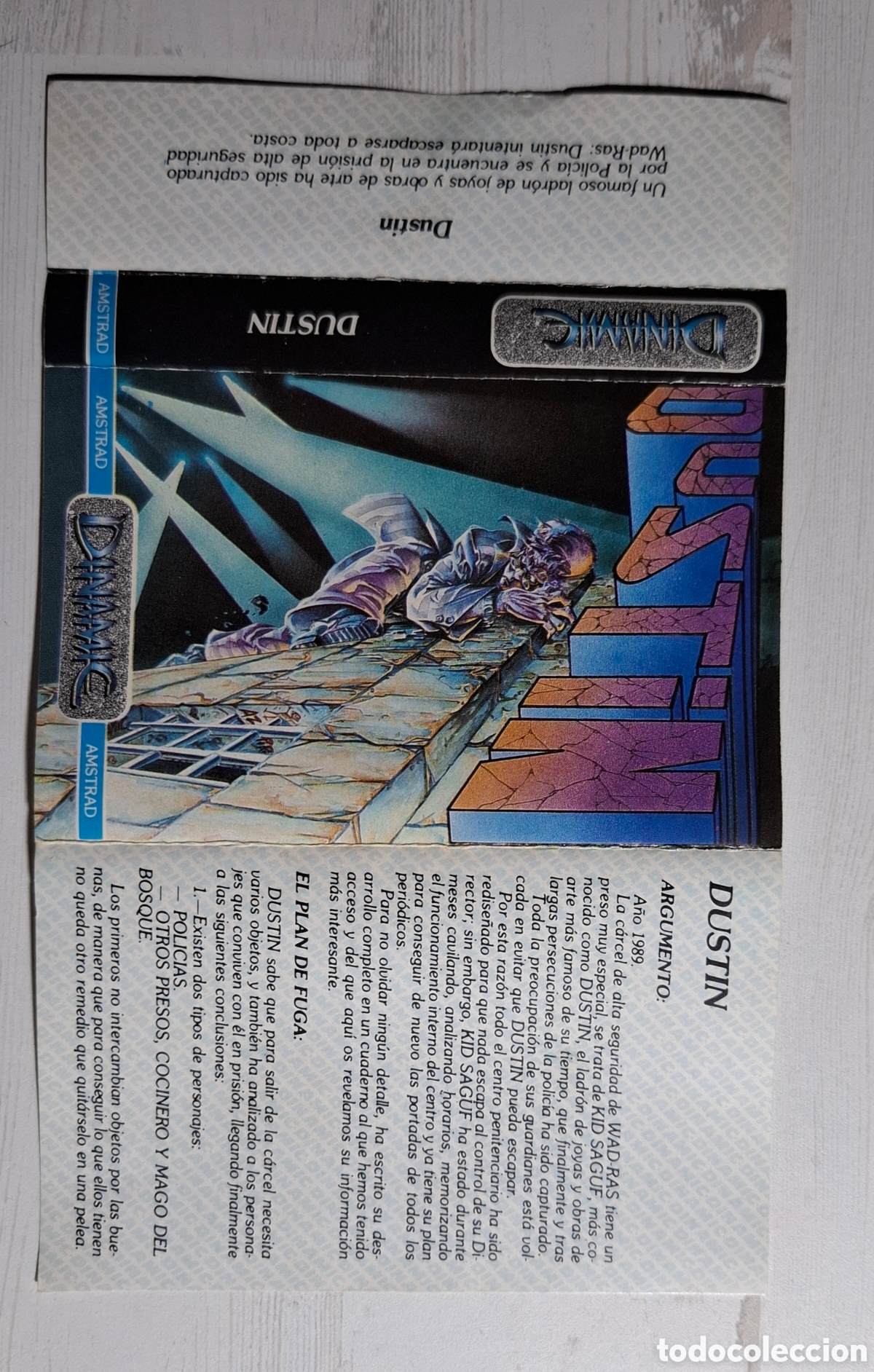 Videojuegos y consolas: Dustin Amstrad CPC 464 Cinta - Foto 2