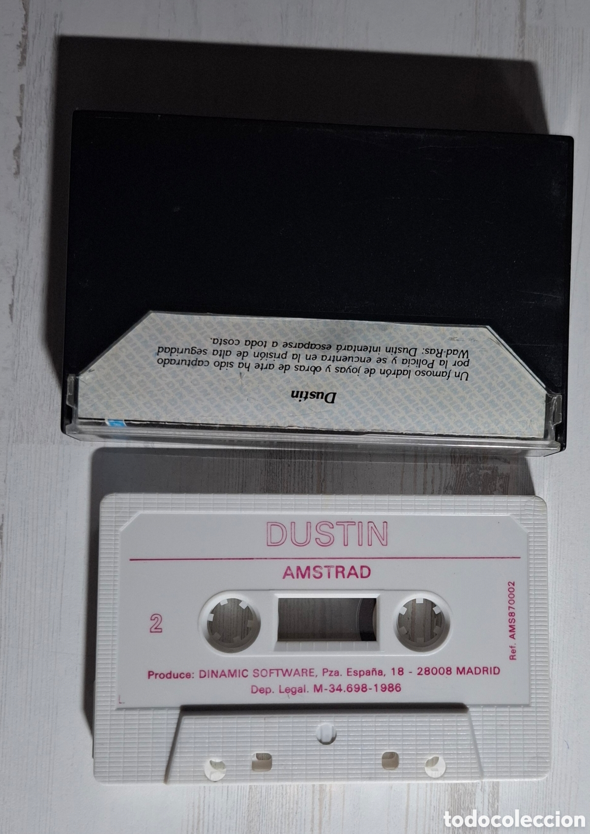 Videojuegos y consolas: Dustin Amstrad CPC 464 Cinta - Foto 4