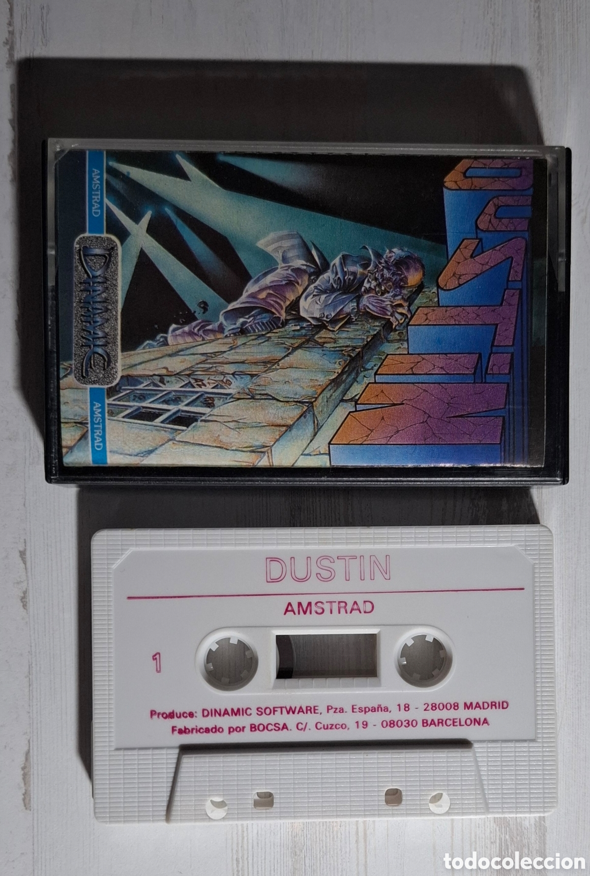 Videojuegos y consolas: Dustin Amstrad CPC 464 Cinta - Foto 5