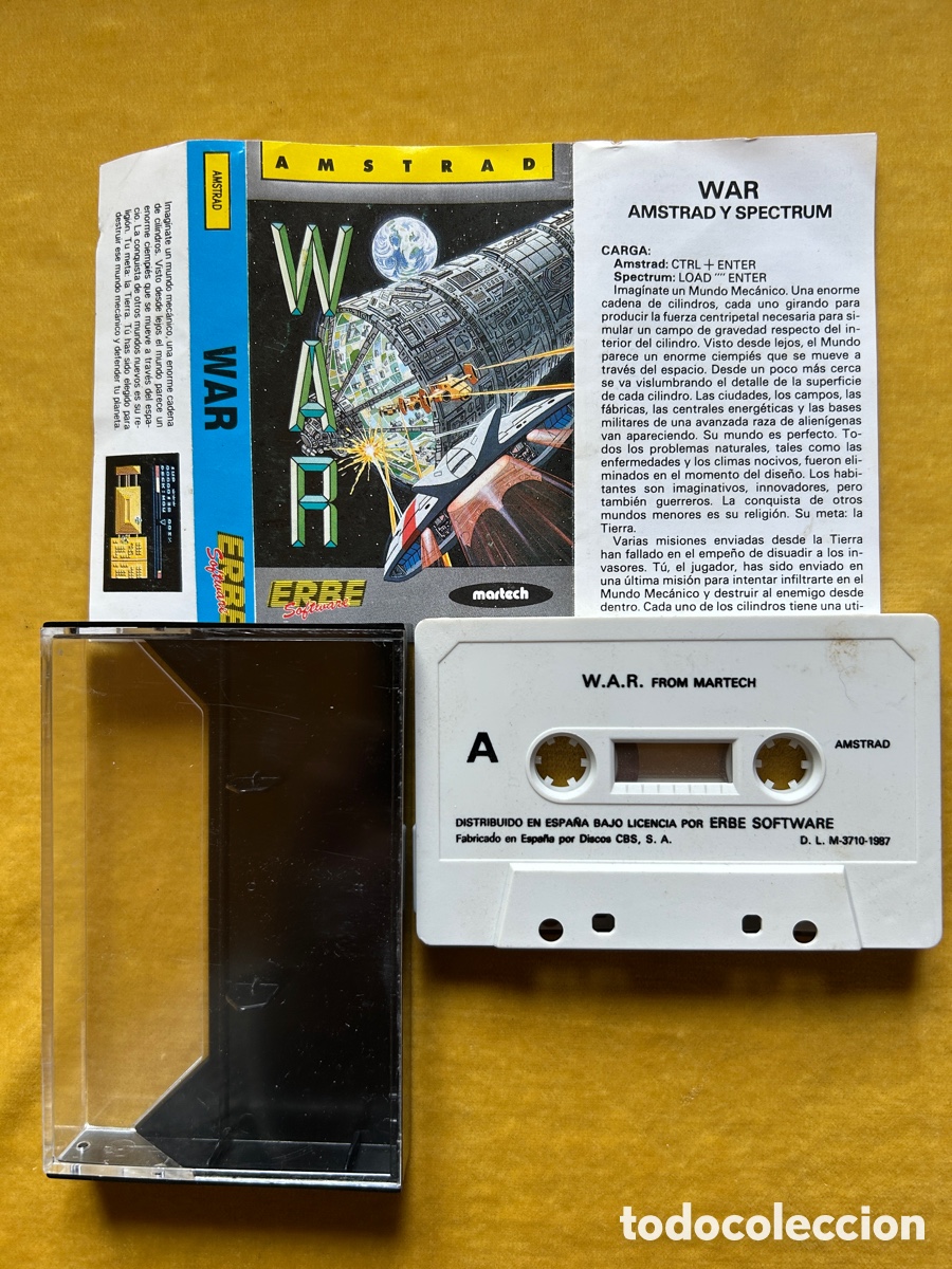 Videojuegos y consolas: Pack Amstrad Marauder/ War - Foto 5