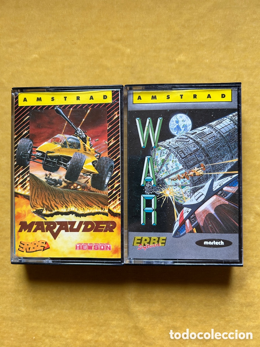 Videojuegos y consolas: Pack Amstrad Marauder/ War - Foto 1