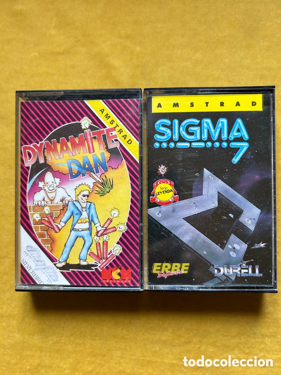 Videojuegos y consolas: Pack Amstrad Dynamite Dan/Sigma 7 - Foto 1