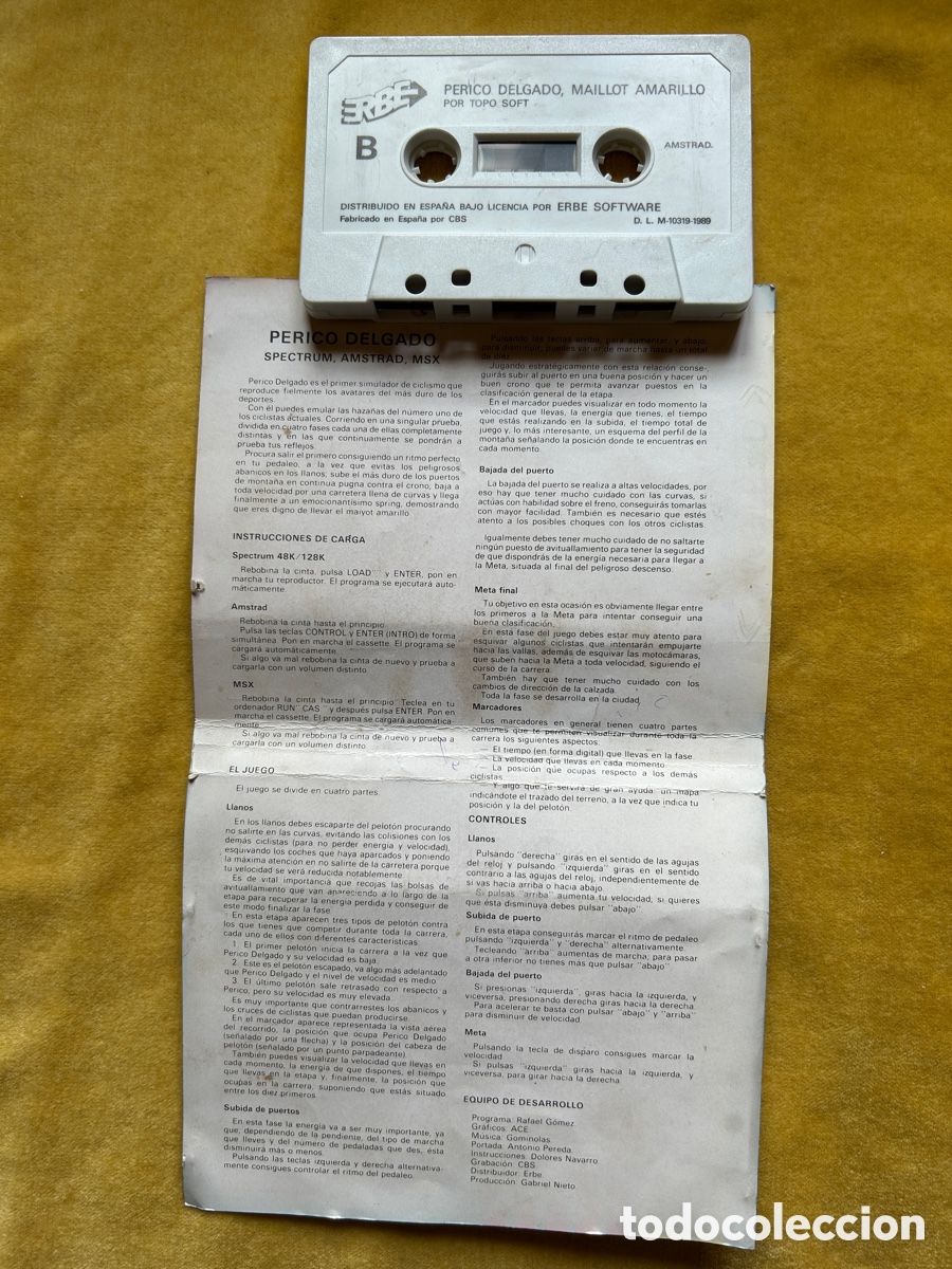 Videojuegos y consolas: Pack Amstrad Perico D./Nigel Mansell&rsquo;s - Foto 5