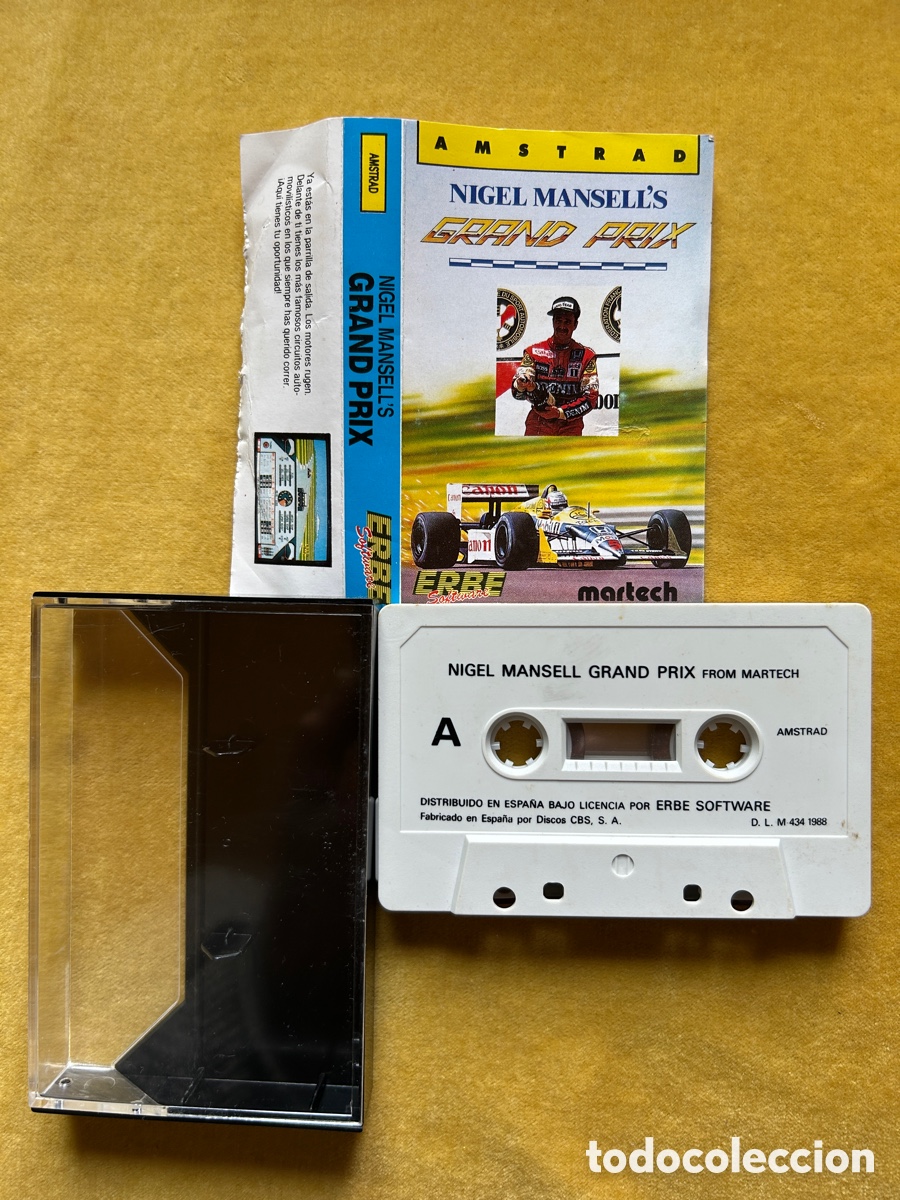 Videojuegos y consolas: Pack Amstrad Perico D./Nigel Mansell&rsquo;s - Foto 6