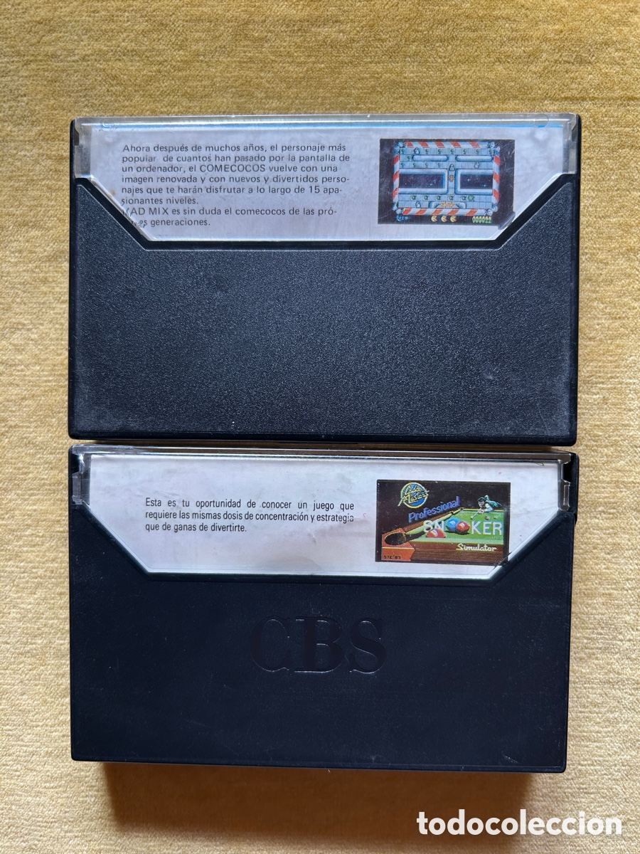 Videojuegos y consolas: Pack Amstrad MadMixGame/ Snooker - Foto 2