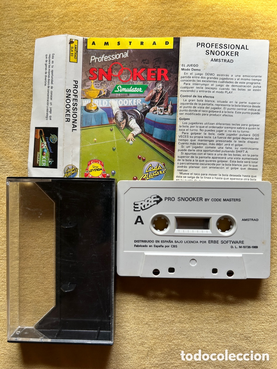 Videojuegos y consolas: Pack Amstrad MadMixGame/ Snooker - Foto 5