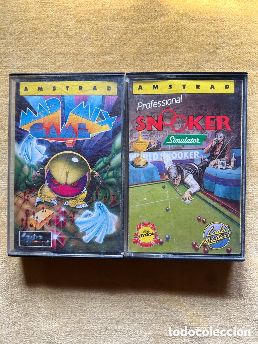 Videojuegos y consolas: Pack Amstrad MadMixGame/ Snooker - Foto 1