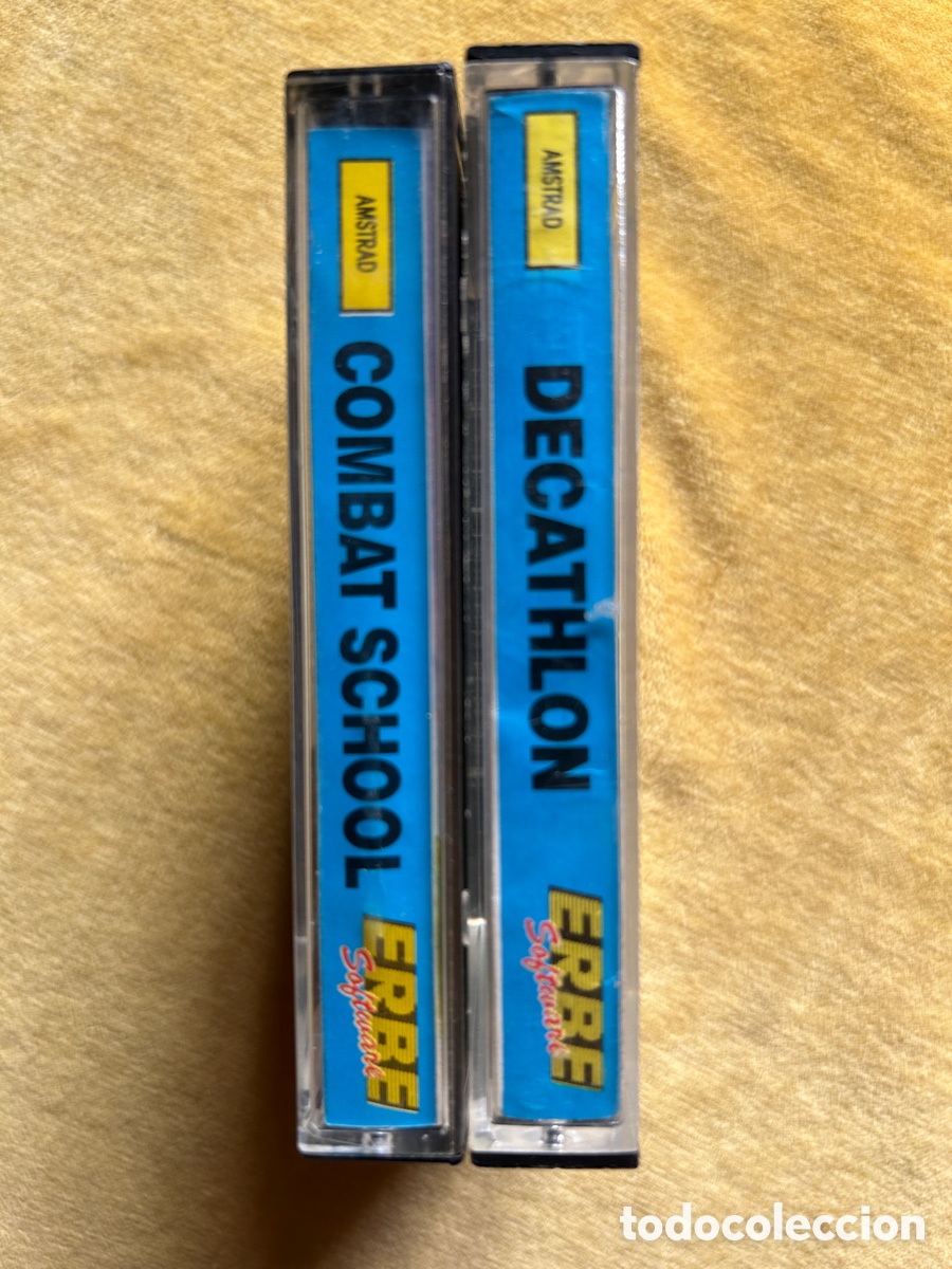 Videojuegos y consolas: Pack Amstrad Combat School/ Decathlon - Foto 3