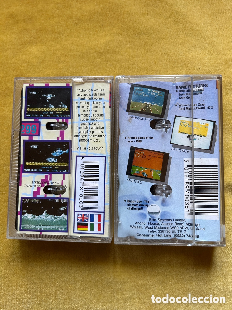 Videojuegos y consolas: Pack Amstrad SilkWorm/ Buggy Boy - Foto 2