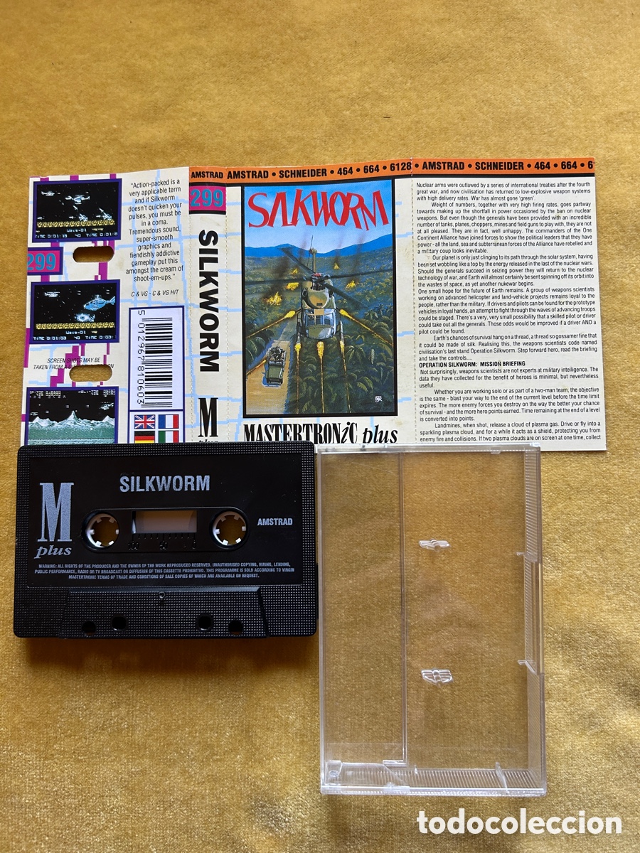 Videojuegos y consolas: Pack Amstrad SilkWorm/ Buggy Boy - Foto 4