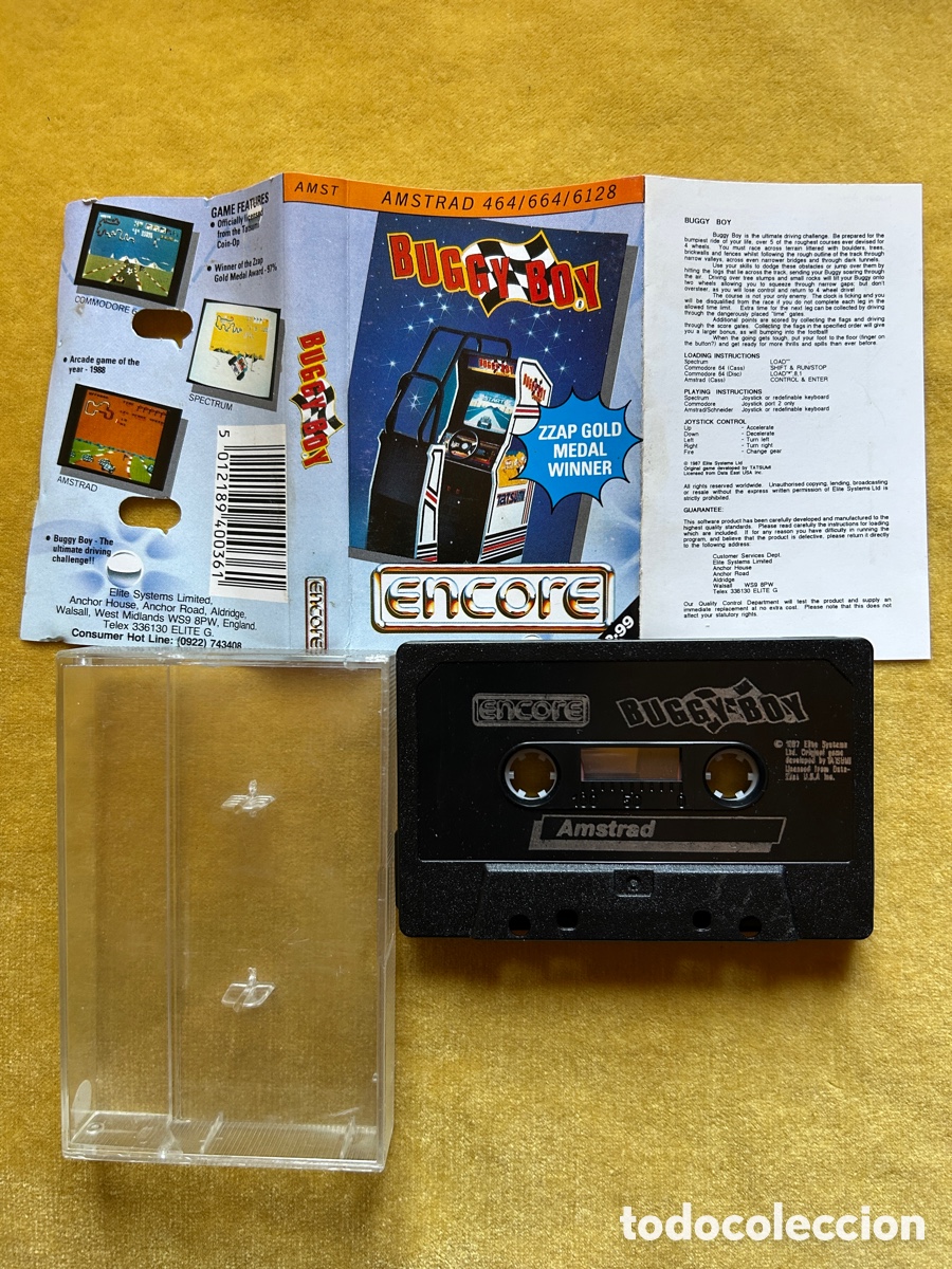 Videojuegos y consolas: Pack Amstrad SilkWorm/ Buggy Boy - Foto 5