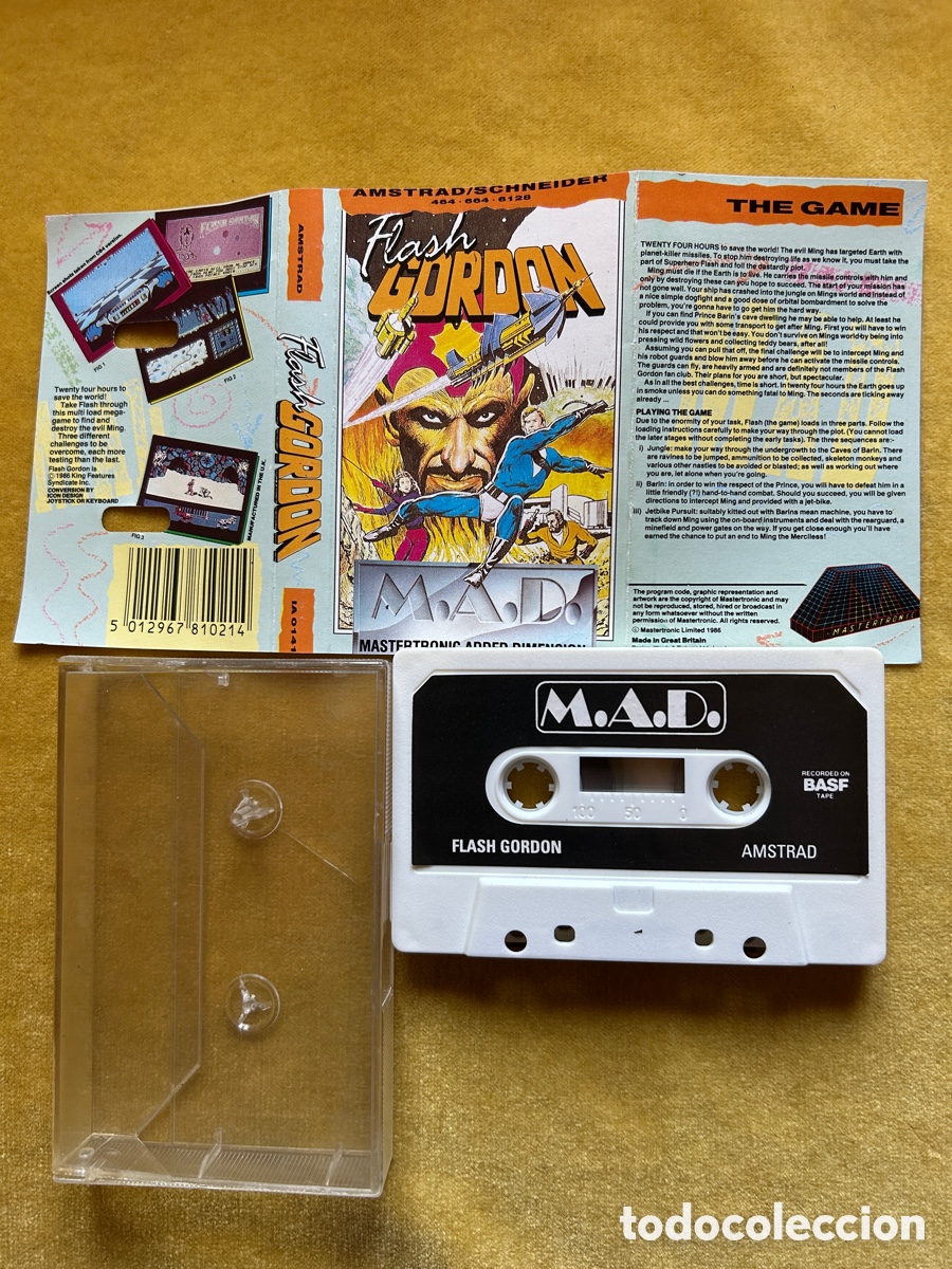 Videojuegos y consolas: Pack Amstrad 180/ Flash Gordon - Foto 5