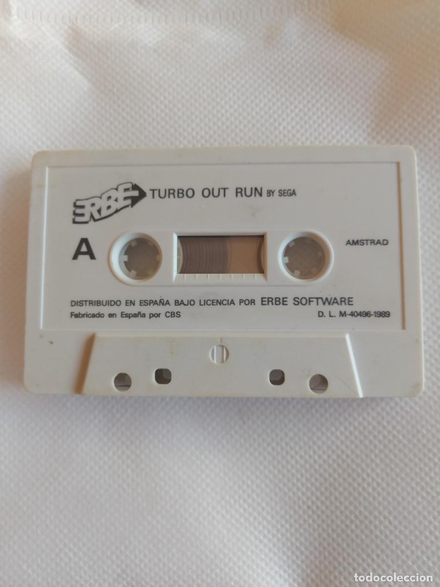 Videojuegos y consolas: juego amstrad turbo out run - Foto 1