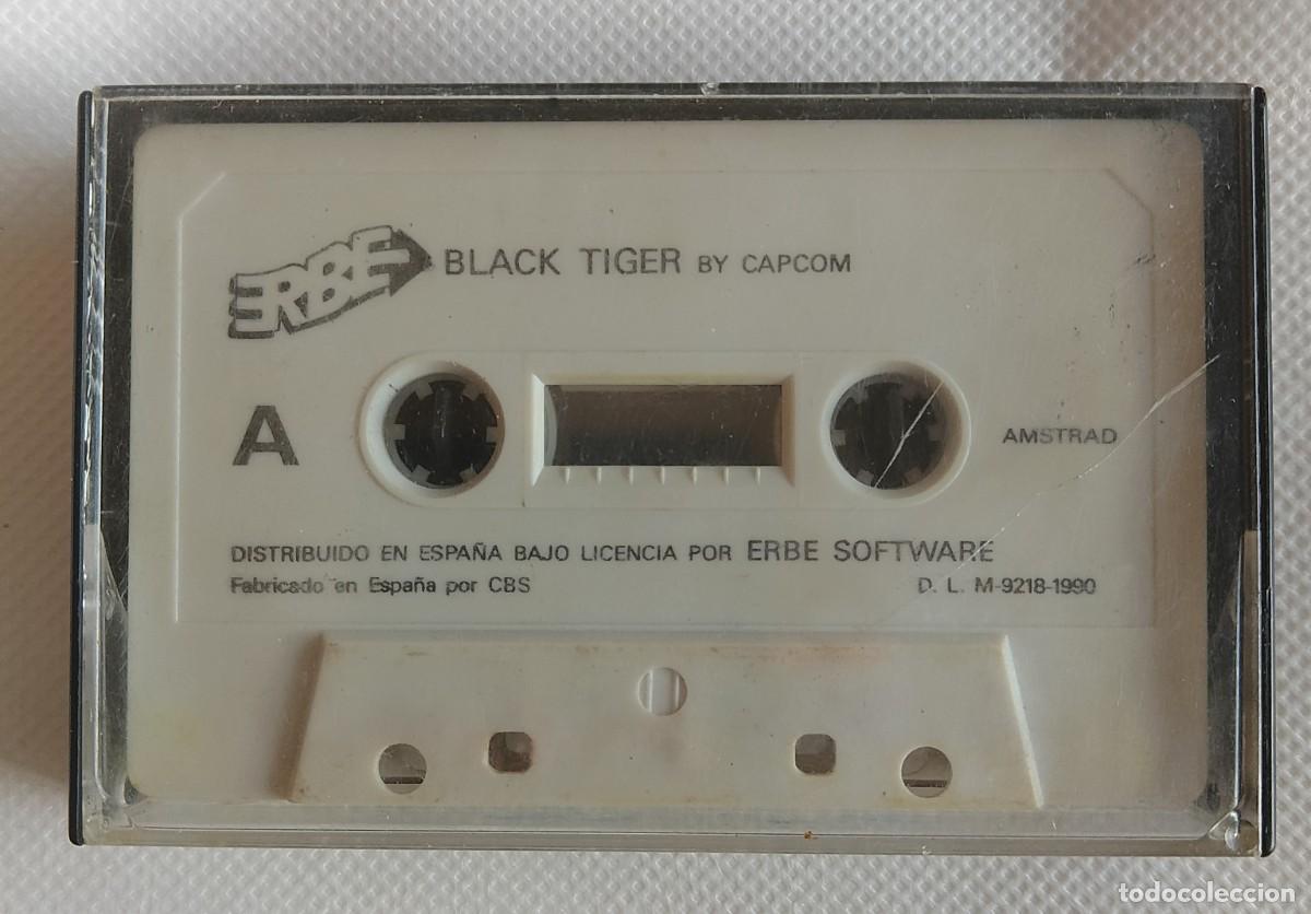 Videojuegos y consolas: juego amstrad Black Tiger. - Foto 1