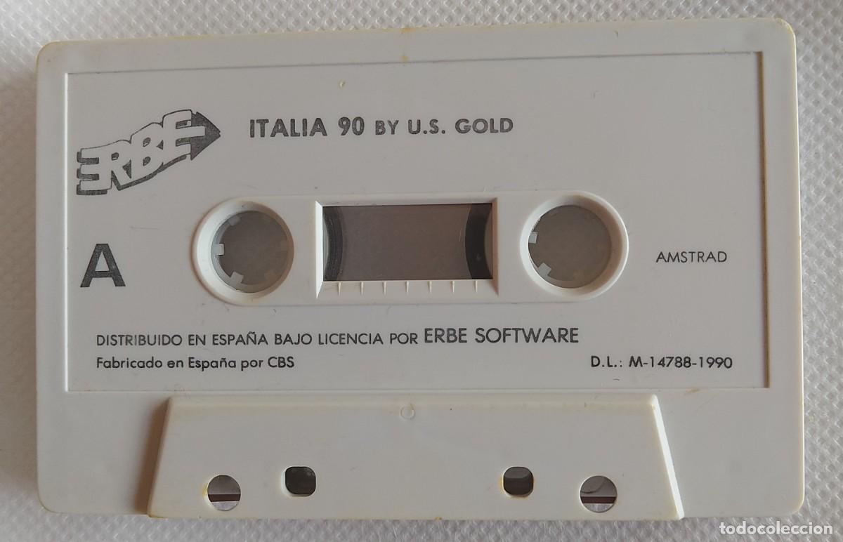 Videojuegos y consolas: juego amstrad Italia 90. - Foto 1