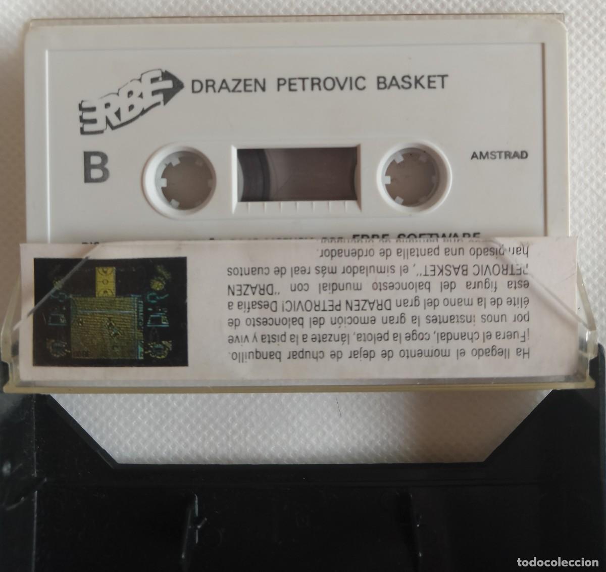 Videojuegos y consolas: juego amstrad Drazen Petrovic Basket. - Foto 2