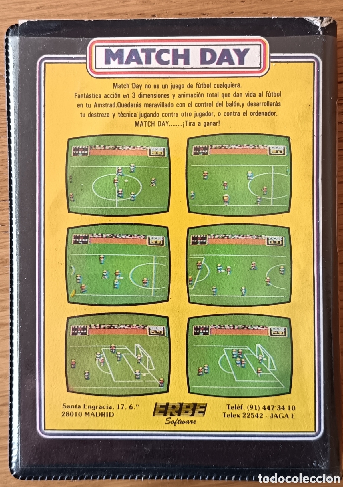 Videojuegos y consolas: Juego Match Day Amstrad CPC 464 - Foto 2