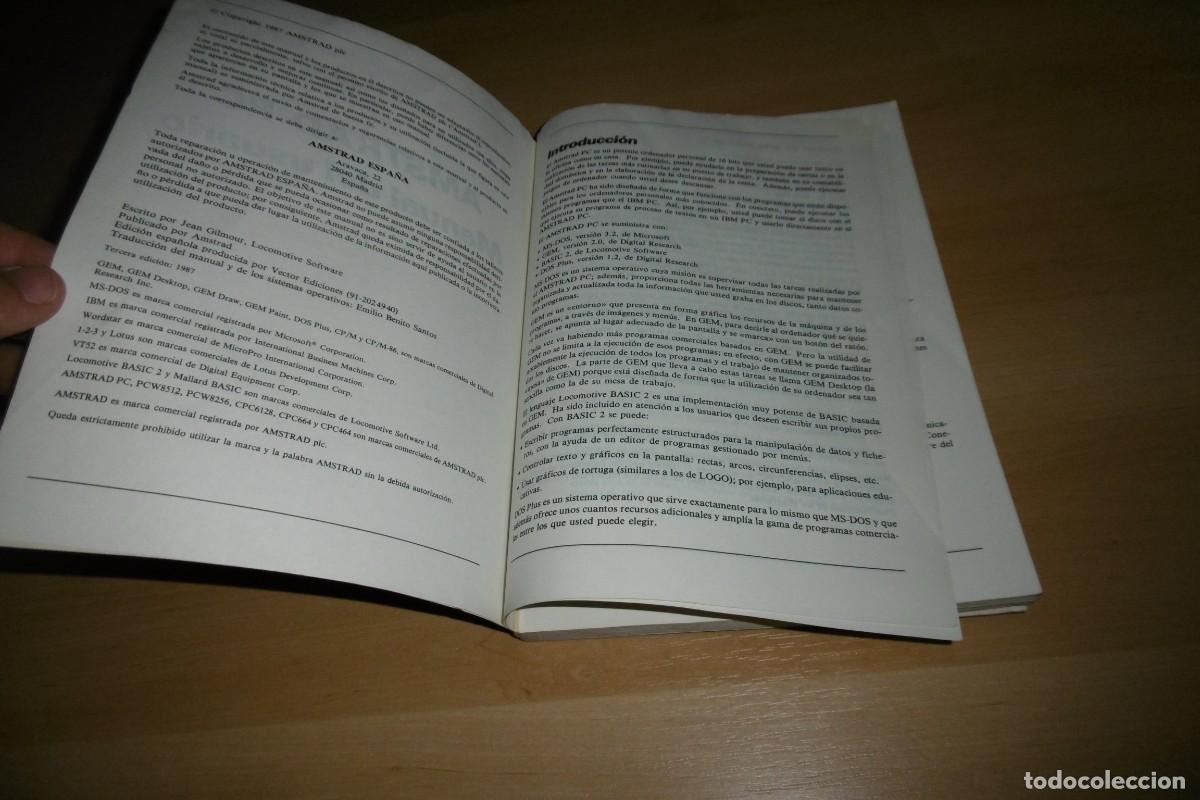 Videojuegos y consolas: AMSTRAD PC1512 MANUAL DE USUARIO - Foto 2