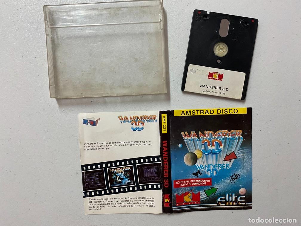 Videojuegos y consolas: WANDERER 3D - AMSTRAD CPC 6128 VIDEOJUEGO - Foto 3