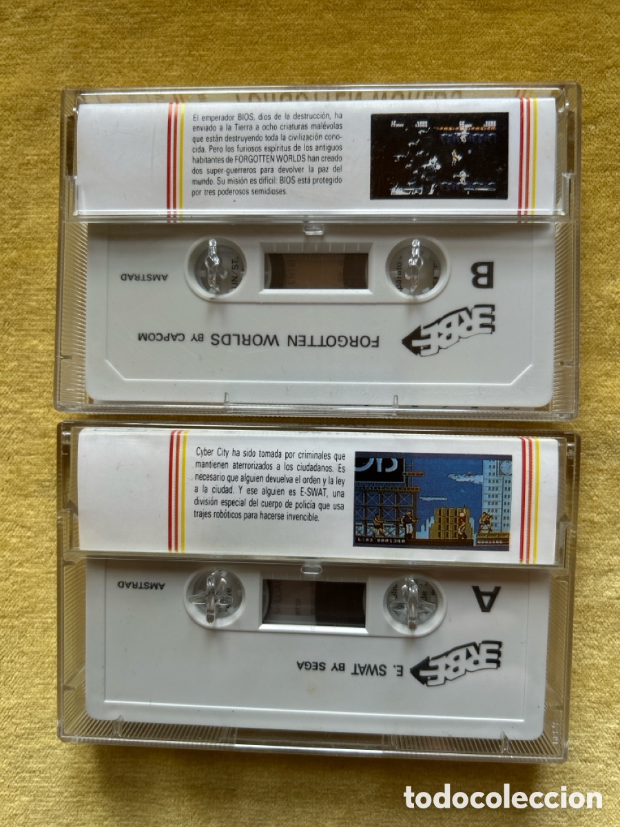 Videojuegos y consolas: Pack Amstrad Eswat/Forgotten Worlds - Foto 2