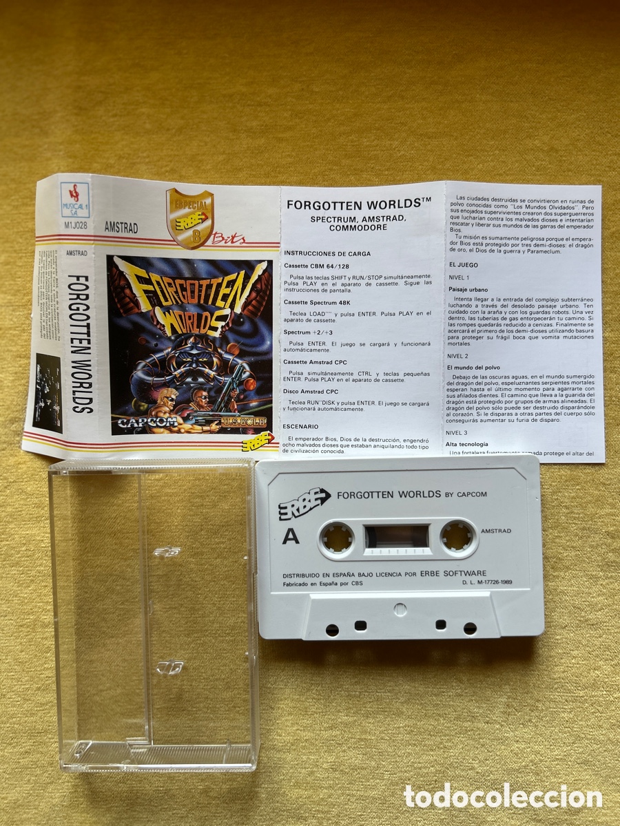 Videojuegos y consolas: Pack Amstrad Eswat/Forgotten Worlds - Foto 5