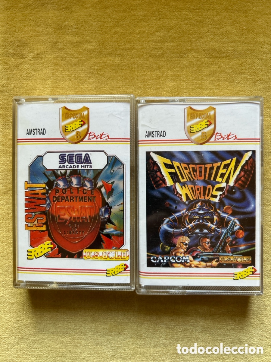 Videojuegos y consolas: Pack Amstrad Eswat/Forgotten Worlds - Foto 1