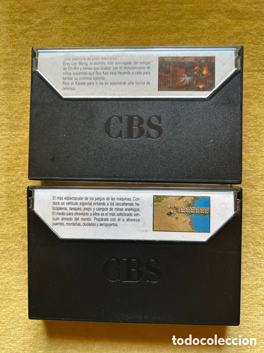 Videojuegos y consolas: Pack Amstrad TigerRoad/Breakthru - Foto 2