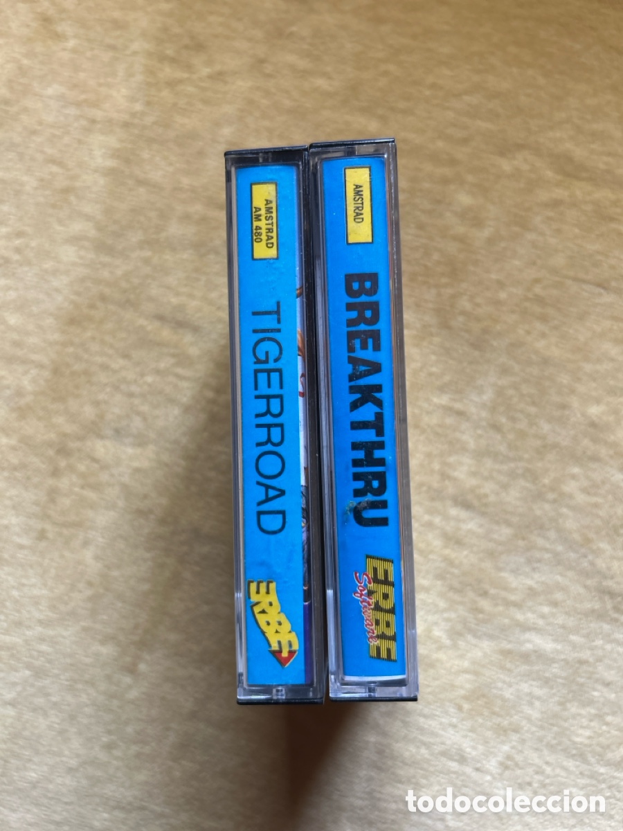 Videojuegos y consolas: Pack Amstrad TigerRoad/Breakthru - Foto 3