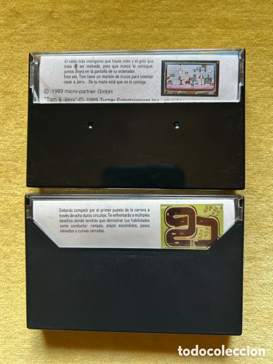 Videojuegos y consolas: Pack Amstrad Tom y Jerry/SuperSprint - Foto 2