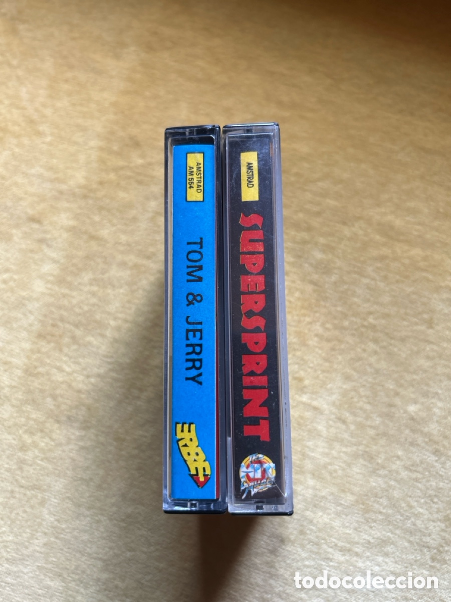Videojuegos y consolas: Pack Amstrad Tom y Jerry/SuperSprint - Foto 3
