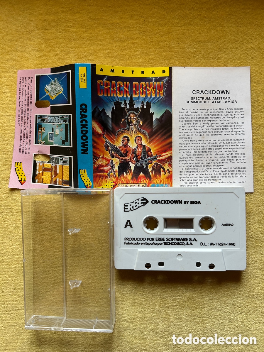 Videojuegos y consolas: Pack Amstrad CrackDown/Breakthru - Foto 4