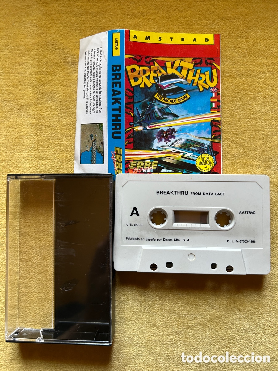 Videojuegos y consolas: Pack Amstrad CrackDown/Breakthru - Foto 5
