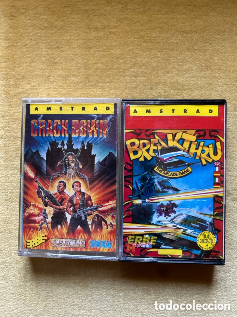 Videojuegos y consolas: Pack Amstrad CrackDown/Breakthru - Foto 1