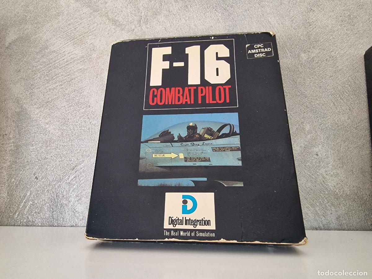 Videojuegos y consolas: F-16 COMBAT PILOT AMSTRAD DISCO - Foto 2