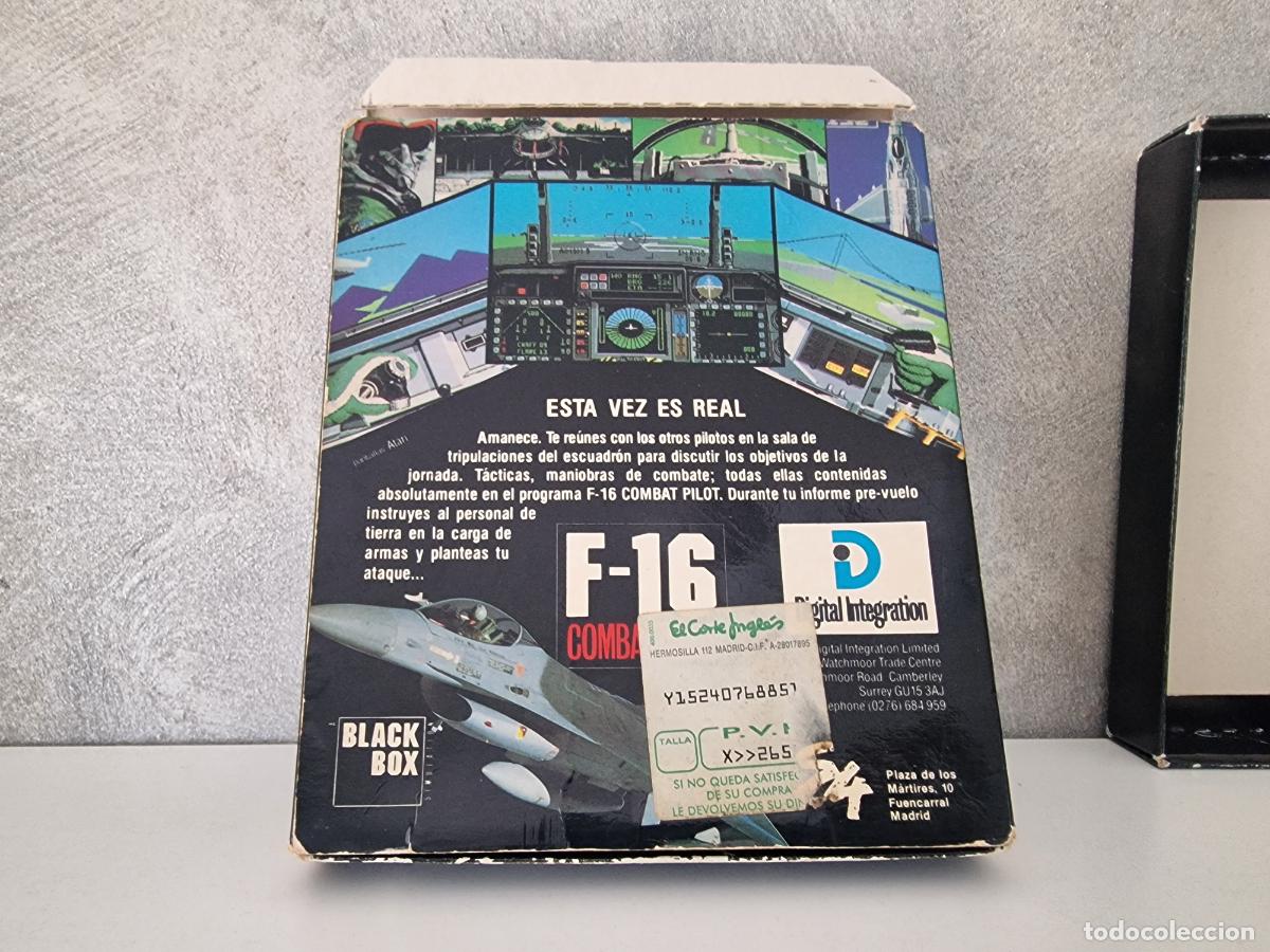 Videojuegos y consolas: F-16 COMBAT PILOT AMSTRAD DISCO - Foto 4