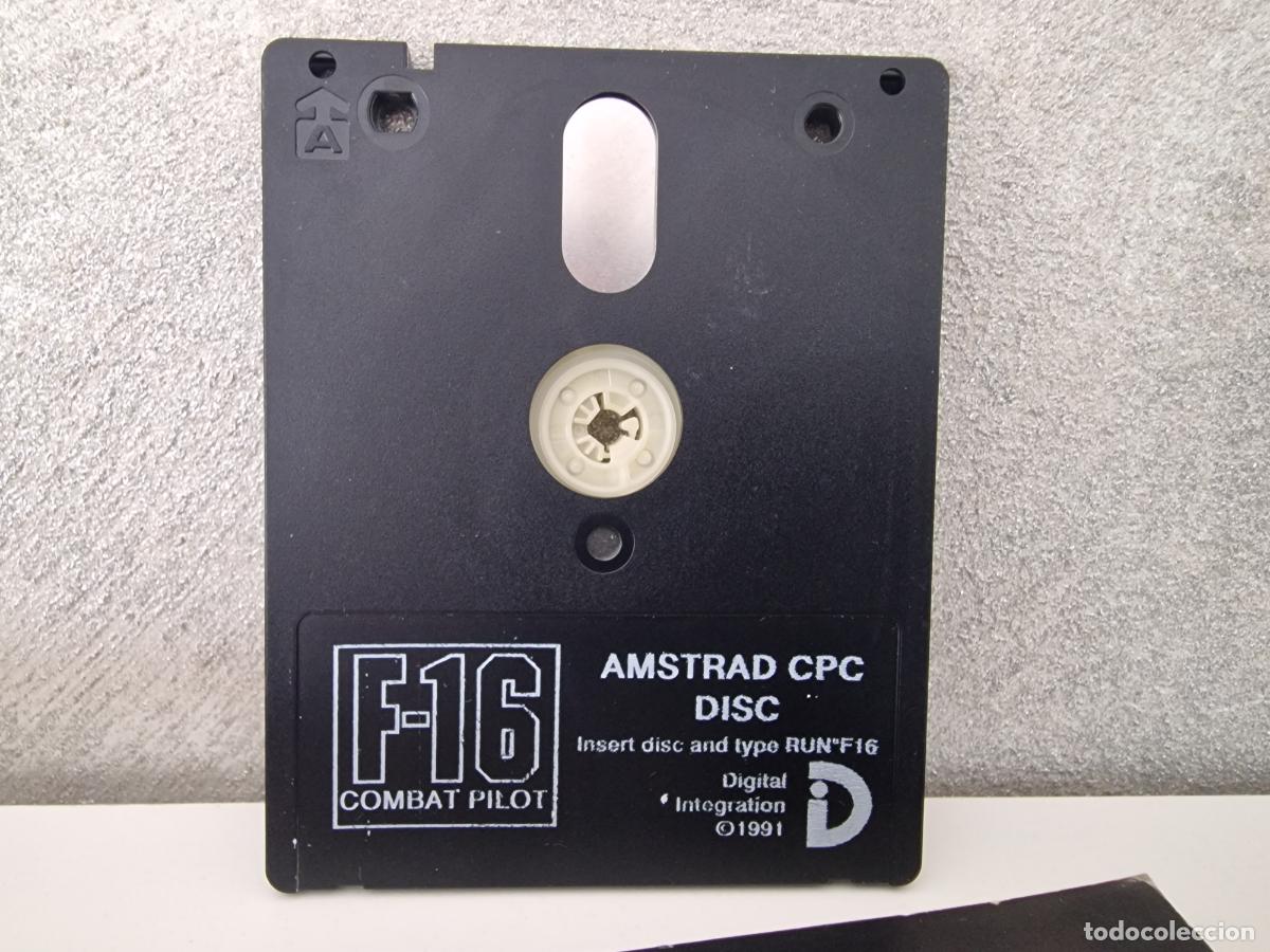Videojuegos y consolas: F-16 COMBAT PILOT AMSTRAD DISCO - Foto 9