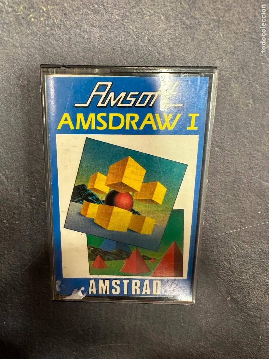Videojuegos y consolas: AMSDRAW I-AMSTRAD CASSETTE-AMSOFT - Foto 1