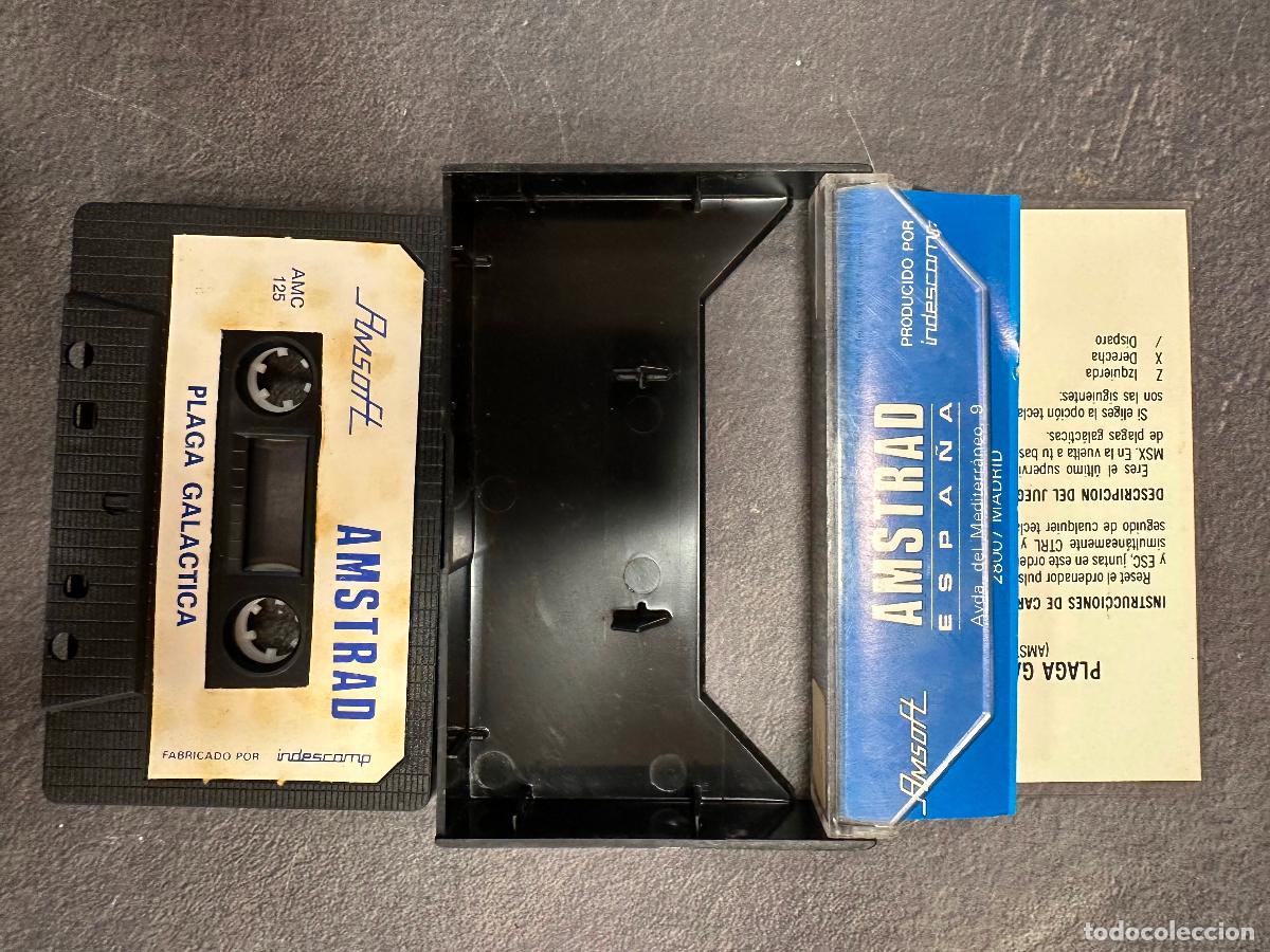 Videojuegos y consolas: Plaga gal&aacute;ctica - Amsoft - AMSTRAD (1985) - Foto 2