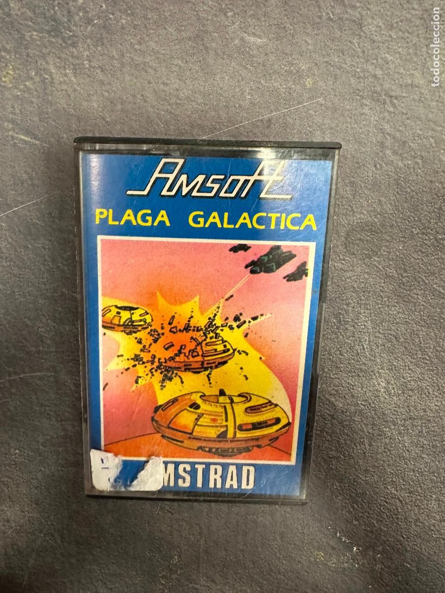 Videojuegos y consolas: Plaga gal&aacute;ctica - Amsoft - AMSTRAD (1985) - Foto 1