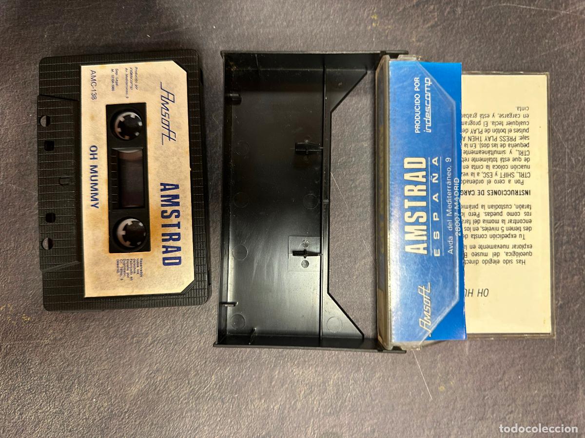 Videojuegos y consolas: AMSTRAD - OH Mummy - AMSOFT - Foto 4
