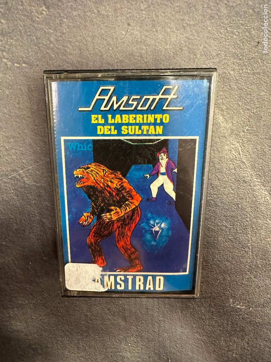 Videojuegos y consolas: El laberinto del sult&aacute;n - Amsoft - AMSTRAD - Foto 1
