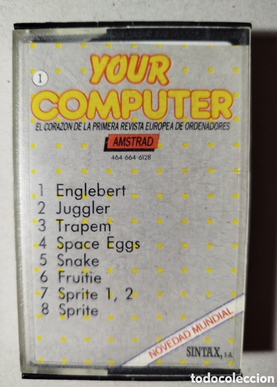 Videojuegos y consolas: Juego Amstrad retro original - Foto 1